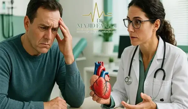 ناراحتی اعصاب و قلب درد