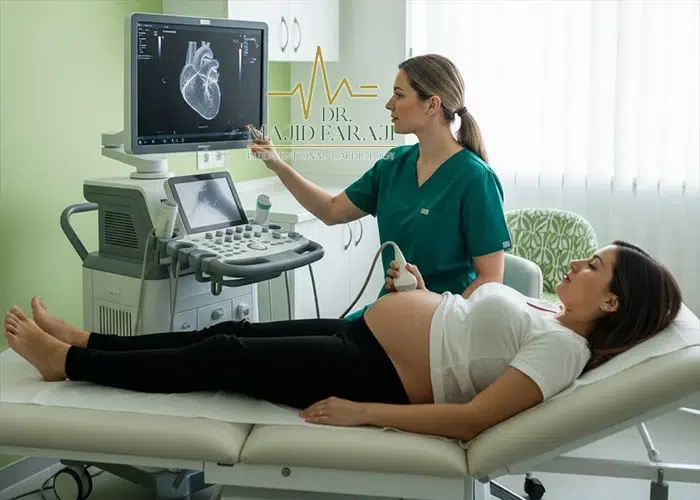 اکو قلب جنین کجا انجام میدن؟