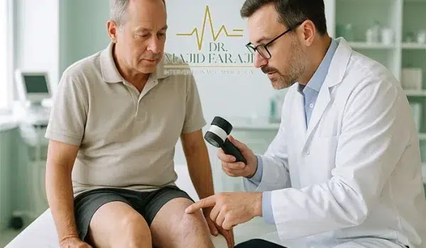 واریس و انواع بیماری پوستی