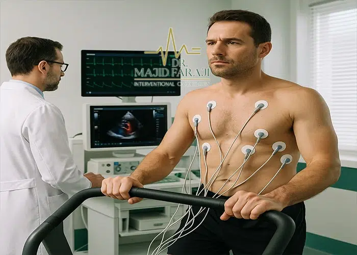 هزینه تست ورزش و اکو قلب