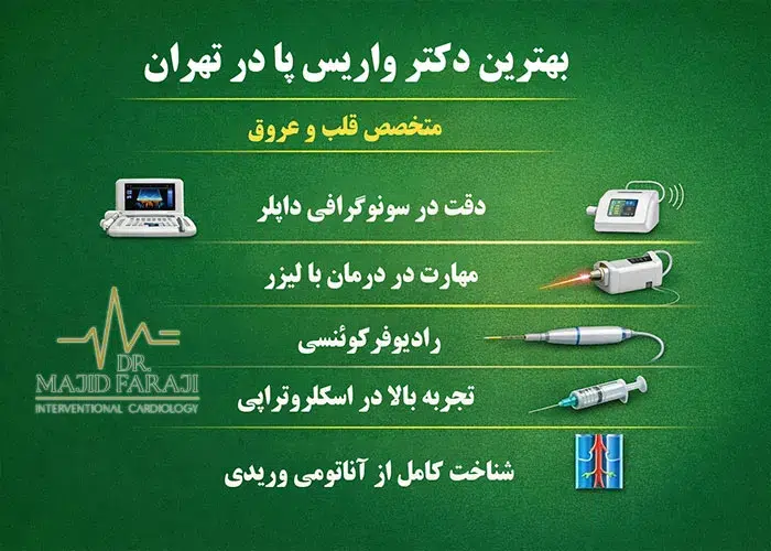 بهترین دکتر فوق تخصص واریس در تهران