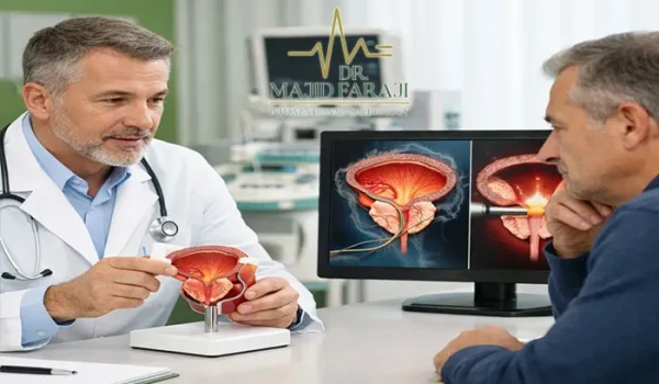 مقایسه آمبولیزاسیون پروستات با TURP