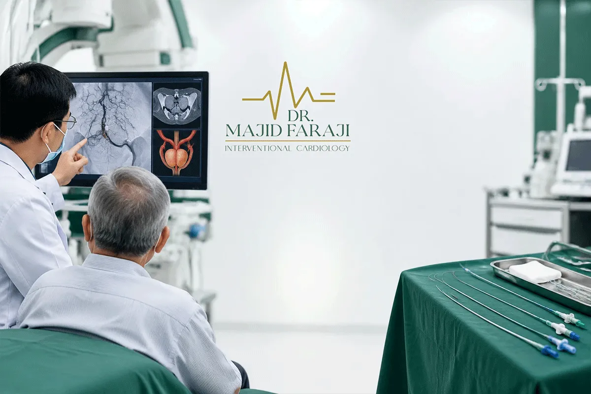 تجربیات بیماران از درمان پروستات با آنژیوگرافی